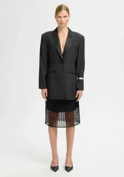 Blazers & Jasjes>SELECTED FEMME BLAZER Zwart