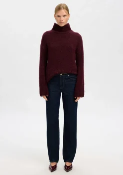 Truien>SELECTED FEMME COLTRUI Rood