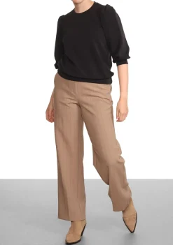 Truien>SELECTED FEMME TRUI KORTE MOUW