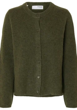 Vesten>SELECTED FEMME VEST Groen