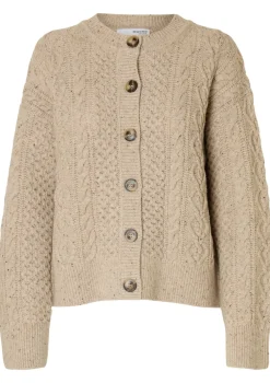 Vesten>SELECTED FEMME VEST Beige