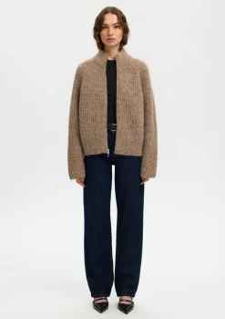 Vesten>SELECTED FEMME VEST Beige