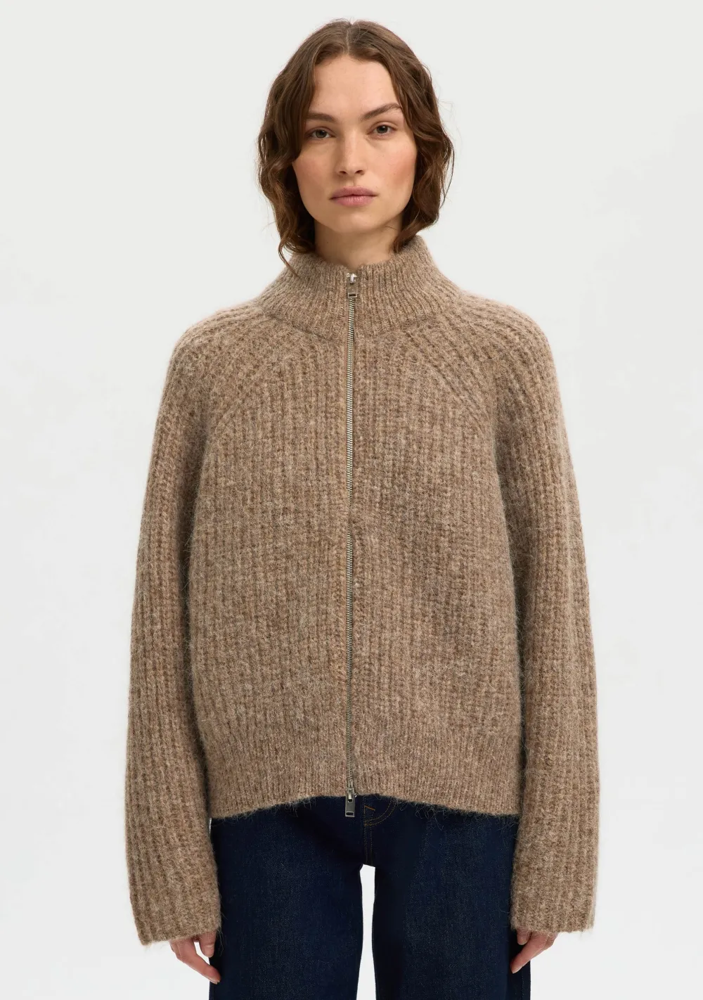 Vesten>SELECTED FEMME VEST Beige