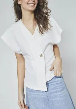 Gilets|Blazers & Jasjes>SISTERS POINT GILET Off white