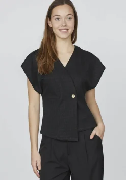 Gilets|Blazers & Jasjes>SISTERS POINT GILET Zwart