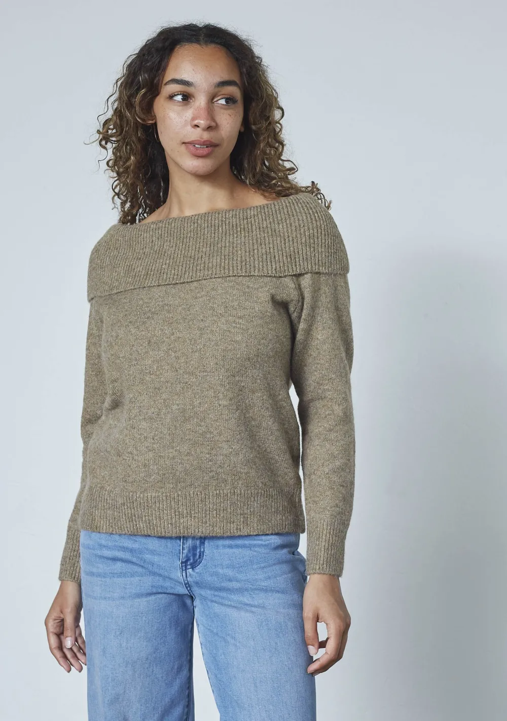Pakken & Co-Ords|Truien>SISTERS POINT TRUI Beige