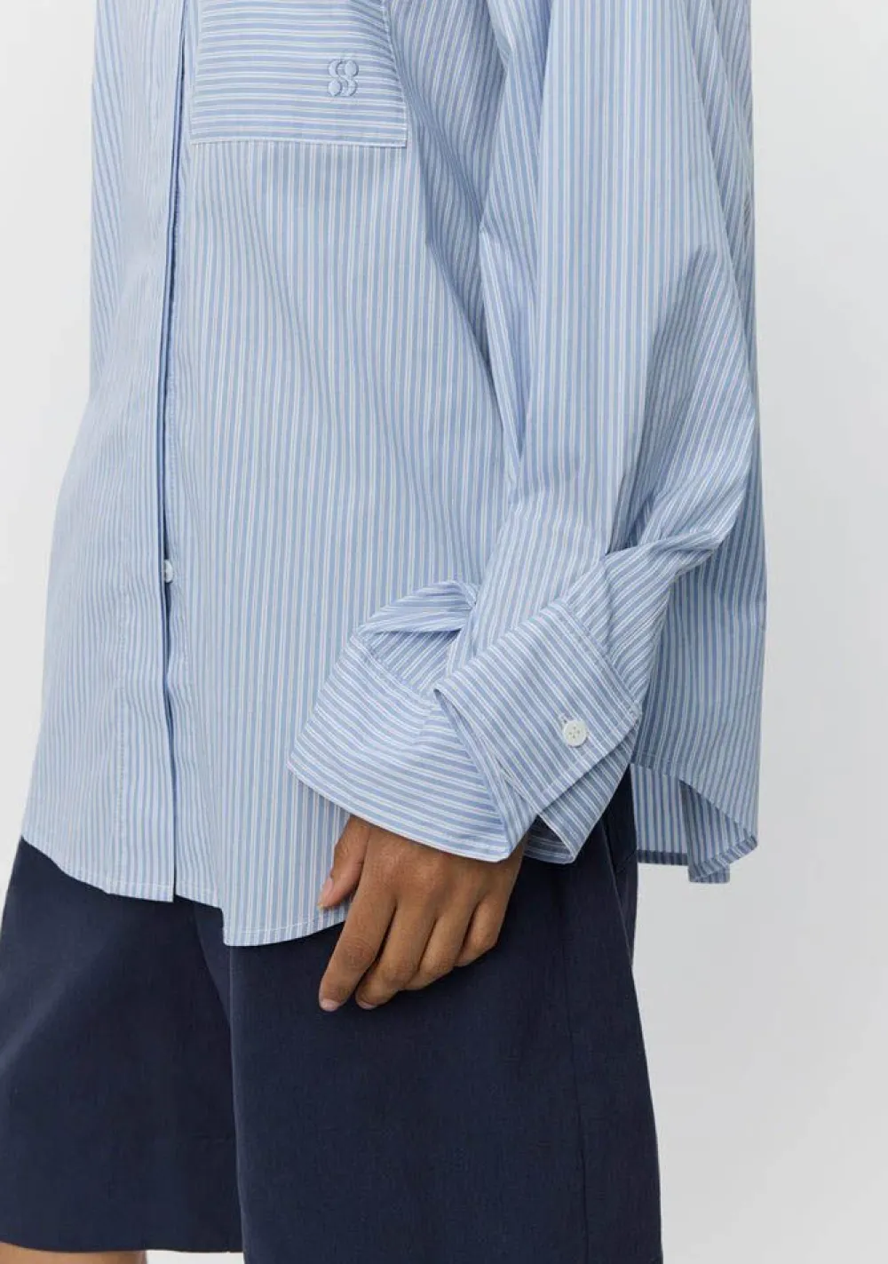 Blouses>SOFIE SCHNOOR BLOUSE Blauw