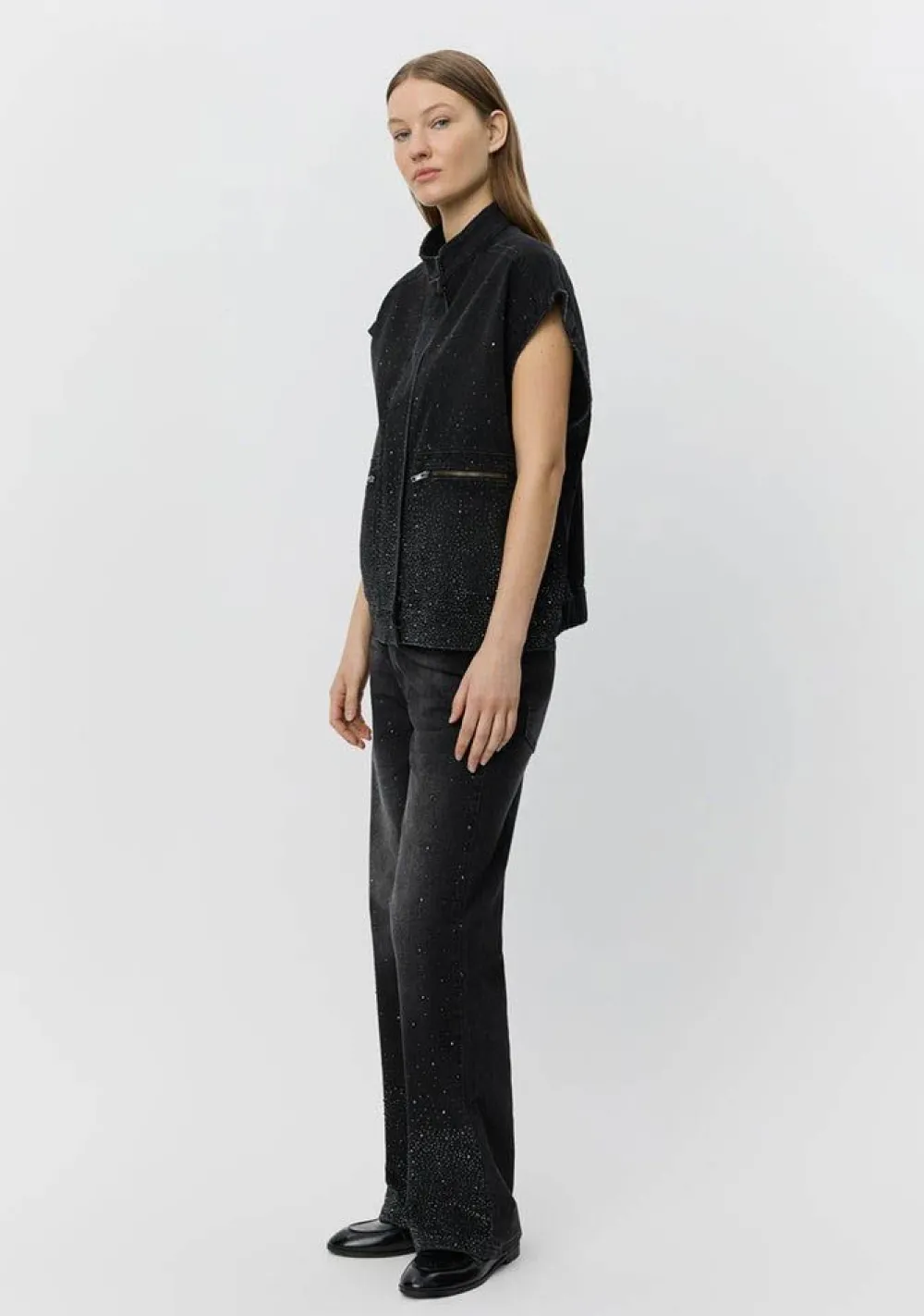 Gilets|Blazers & Jasjes>SOFIE SCHNOOR GILET Zwart