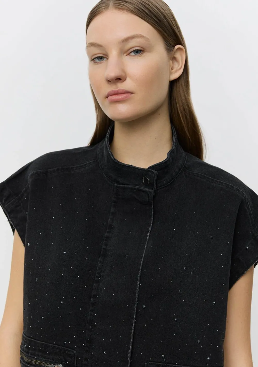 Gilets|Blazers & Jasjes>SOFIE SCHNOOR GILET Zwart