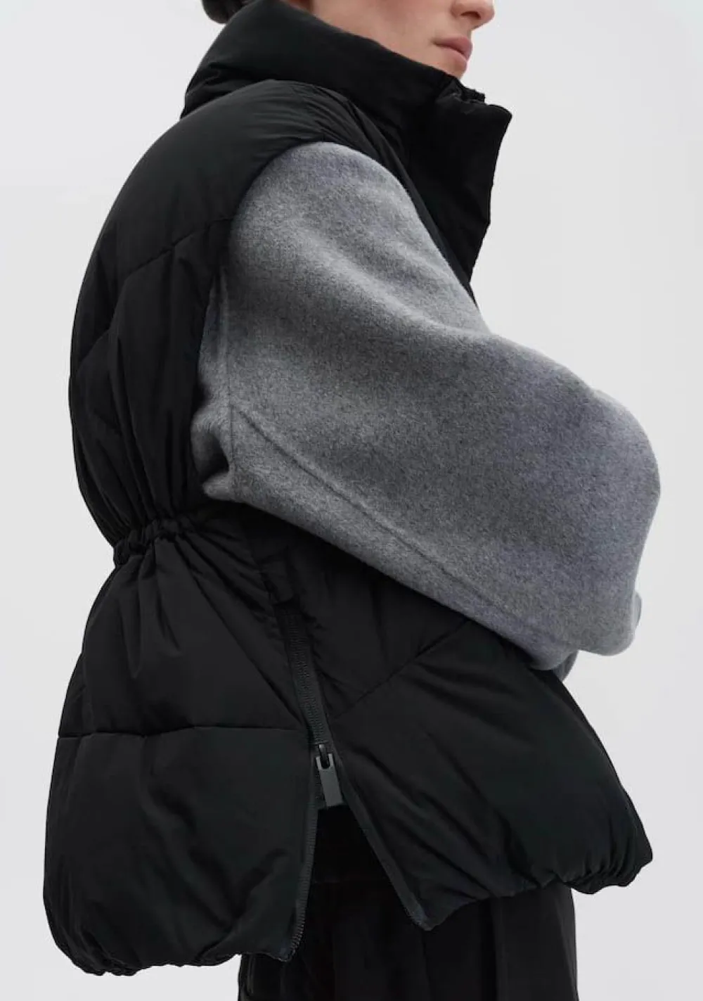 Jassen>SOMEDAY BODYWARMER Zwart