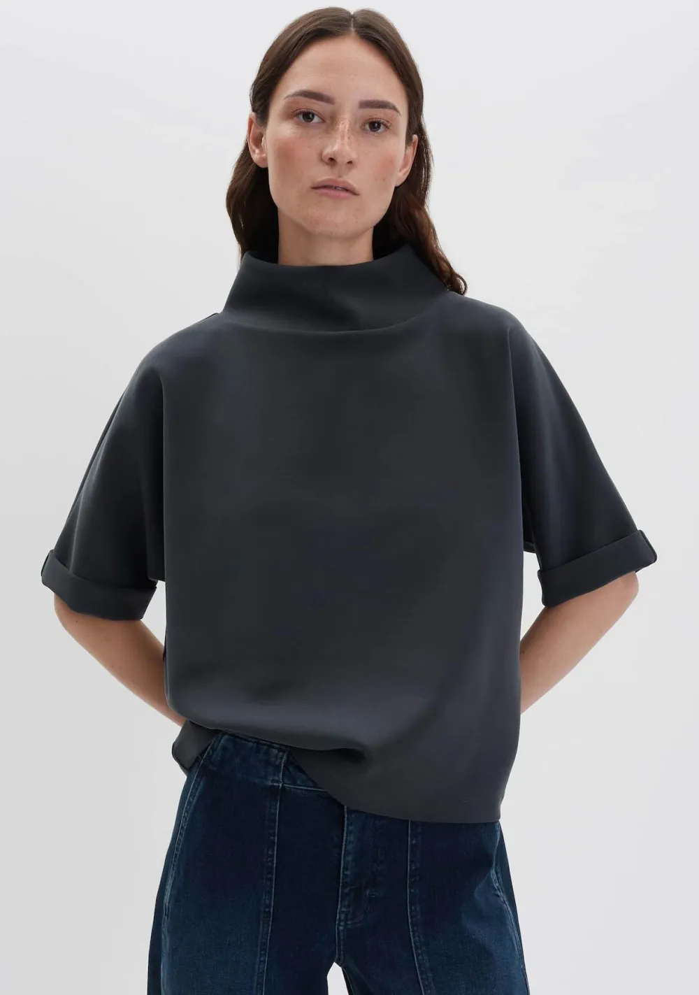 Truien|Sweaters>SOMEDAY SWEATER Blauw