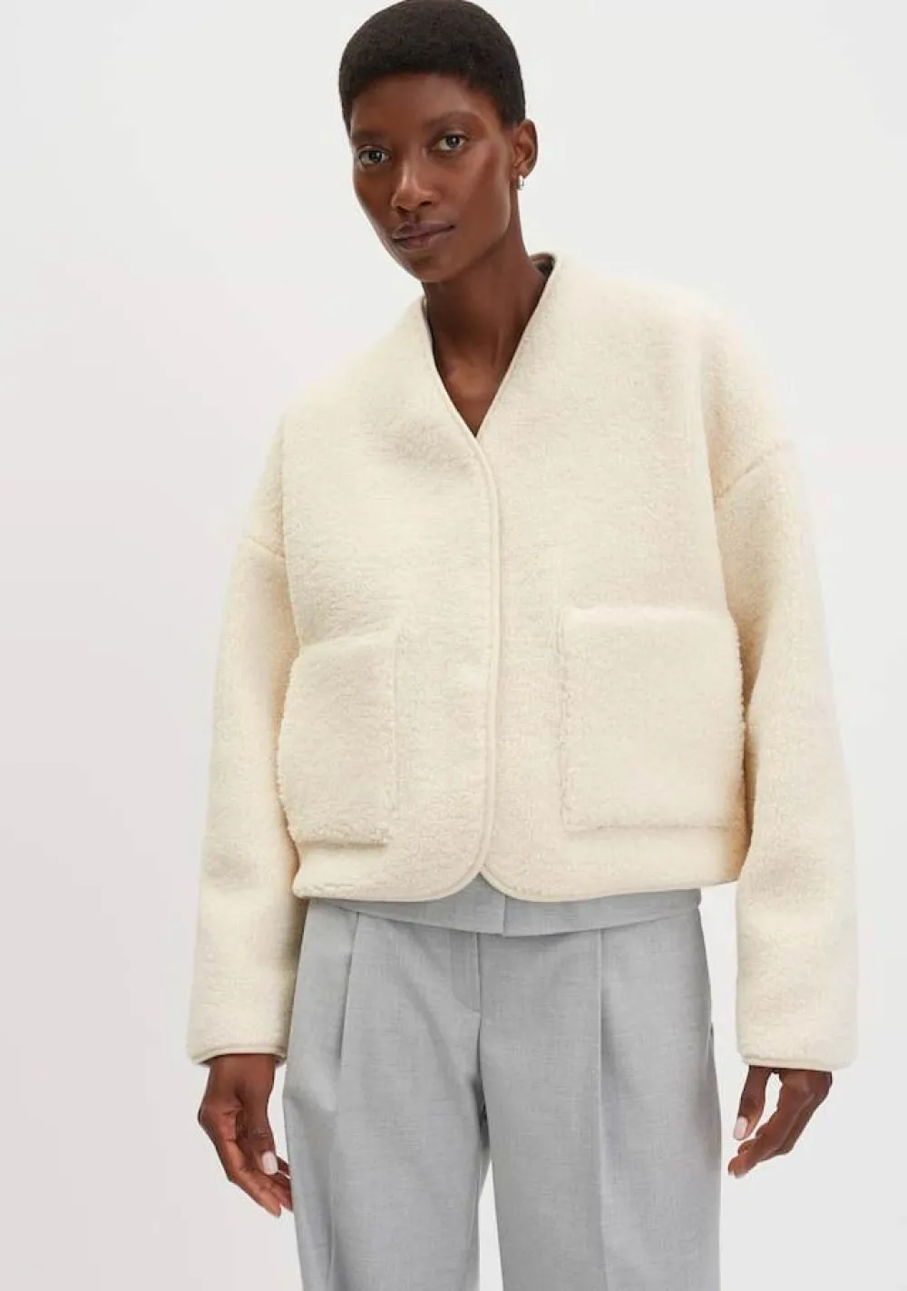 Vesten>SOMEDAY VEST Off white