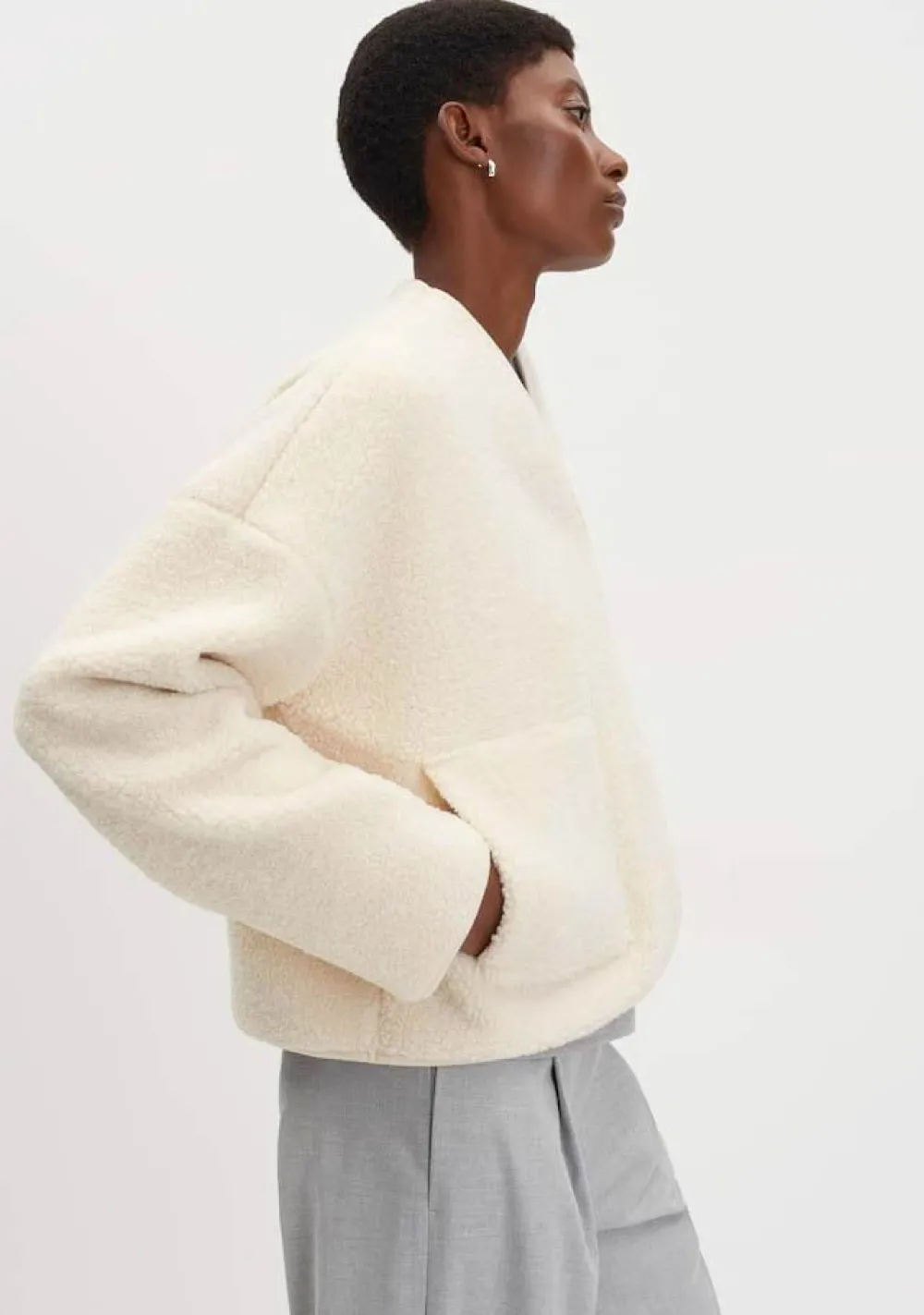 Vesten>SOMEDAY VEST Off white