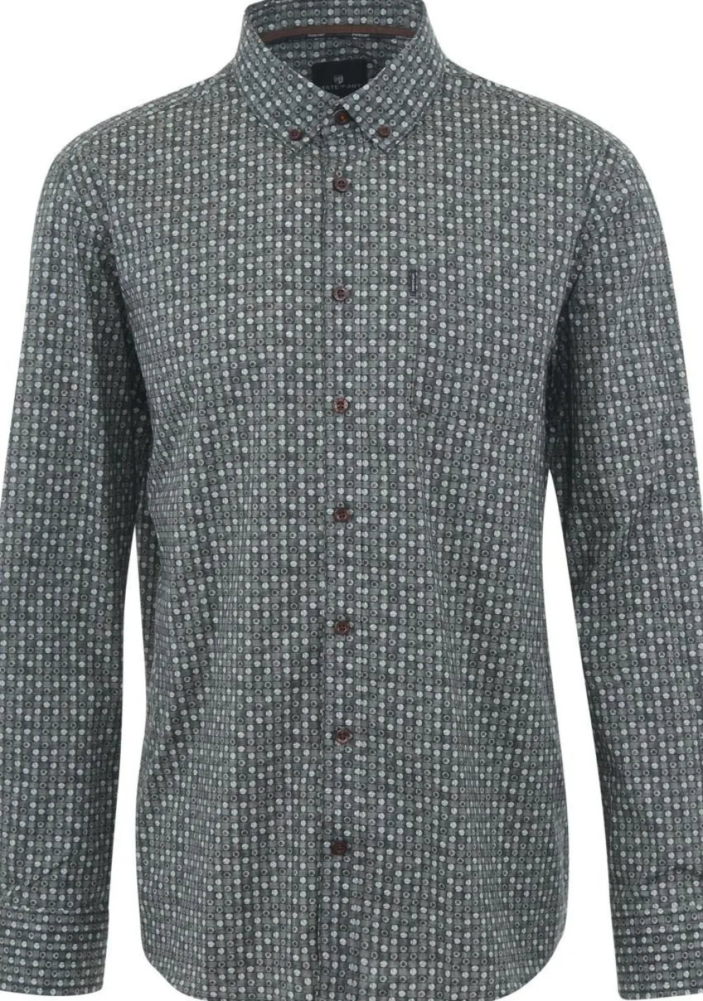 Overhemden>STATE OF ART OVERHEMD Groen