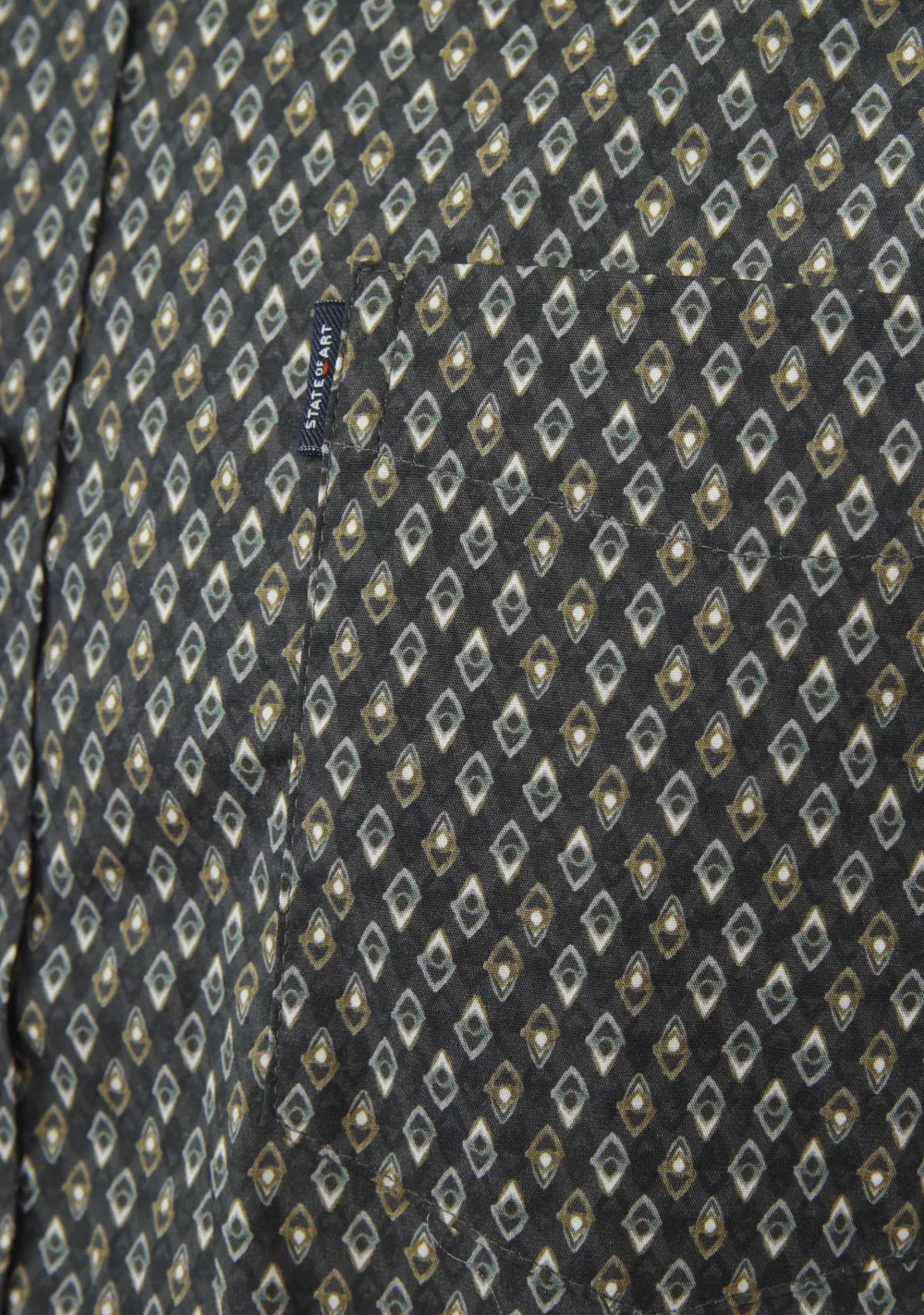 Overhemden>STATE OF ART OVERHEMD Grijs