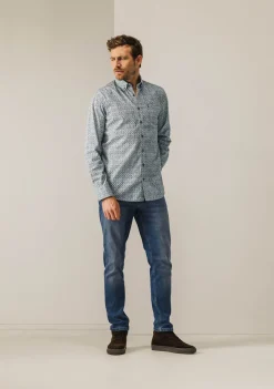 Overhemden>STATE OF ART OVERHEMD Blauw