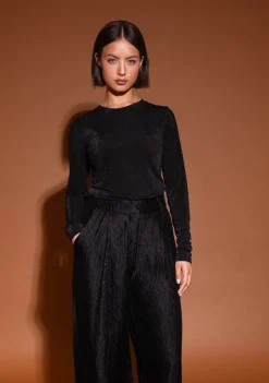 Shirts>STUDIO AMAYA SHIRT Zwart