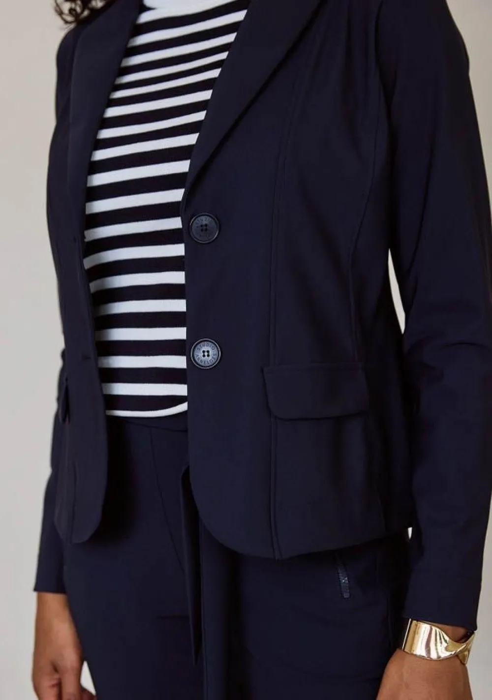 Blazers & Jasjes>STUDIO ANNELOES BLAZER Blauw