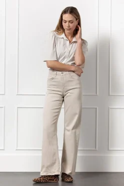 Blouses>STUDIO ANNELOES BLOUSE Beige