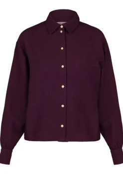 Pakken & Co-Ords|Blouses>STUDIO ANNELOES BLOUSE Paars