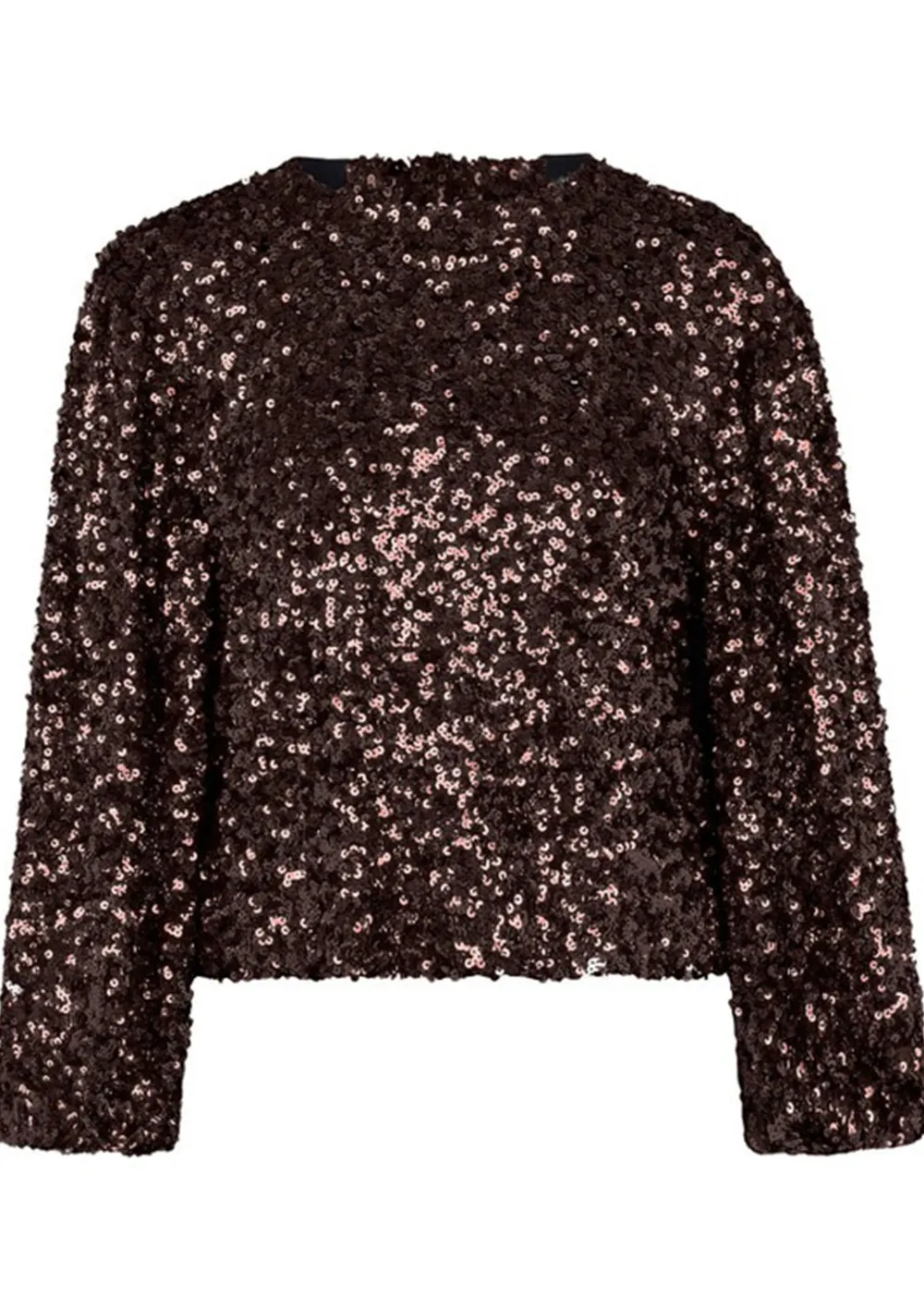 Blouses>STUDIO ANNELOES BLOUSE Bruin