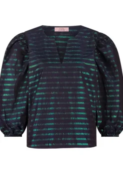 Blouses>STUDIO ANNELOES BLOUSE Blauw