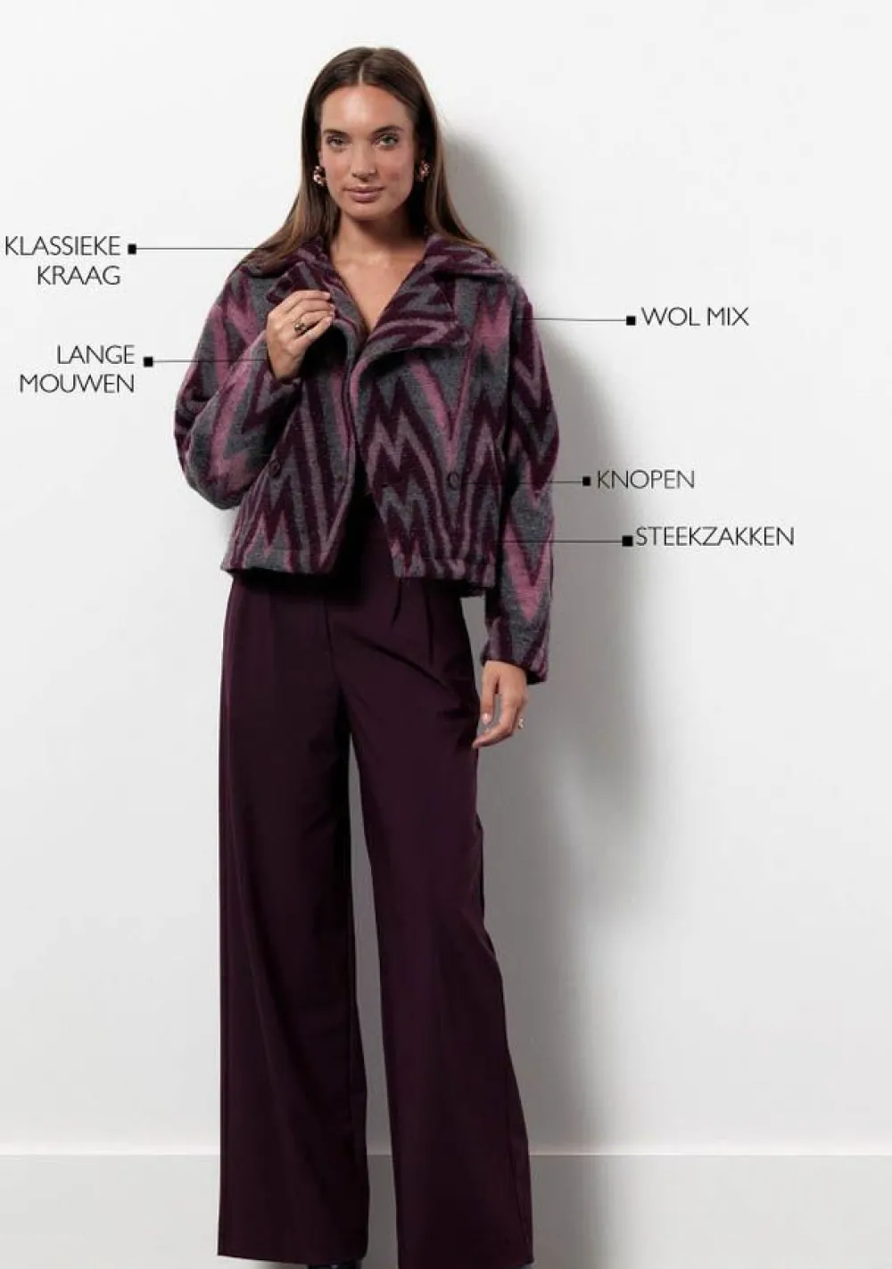 Blazers & Jasjes>STUDIO ANNELOES JASJE Grijs