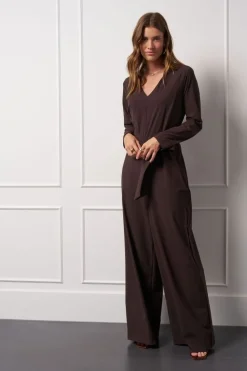 Jumpsuits>STUDIO ANNELOES JUMPSUIT Bruin