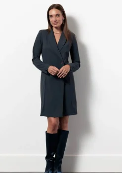 Jurken>STUDIO ANNELOES JURK Grijs