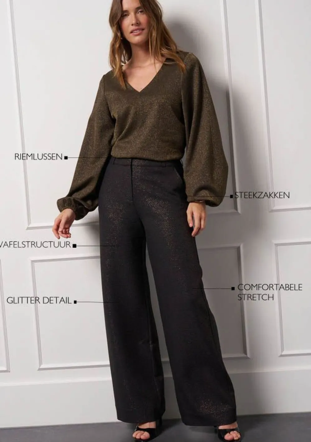 Pakken & Co-Ords|Broeken>STUDIO ANNELOES PANTALON