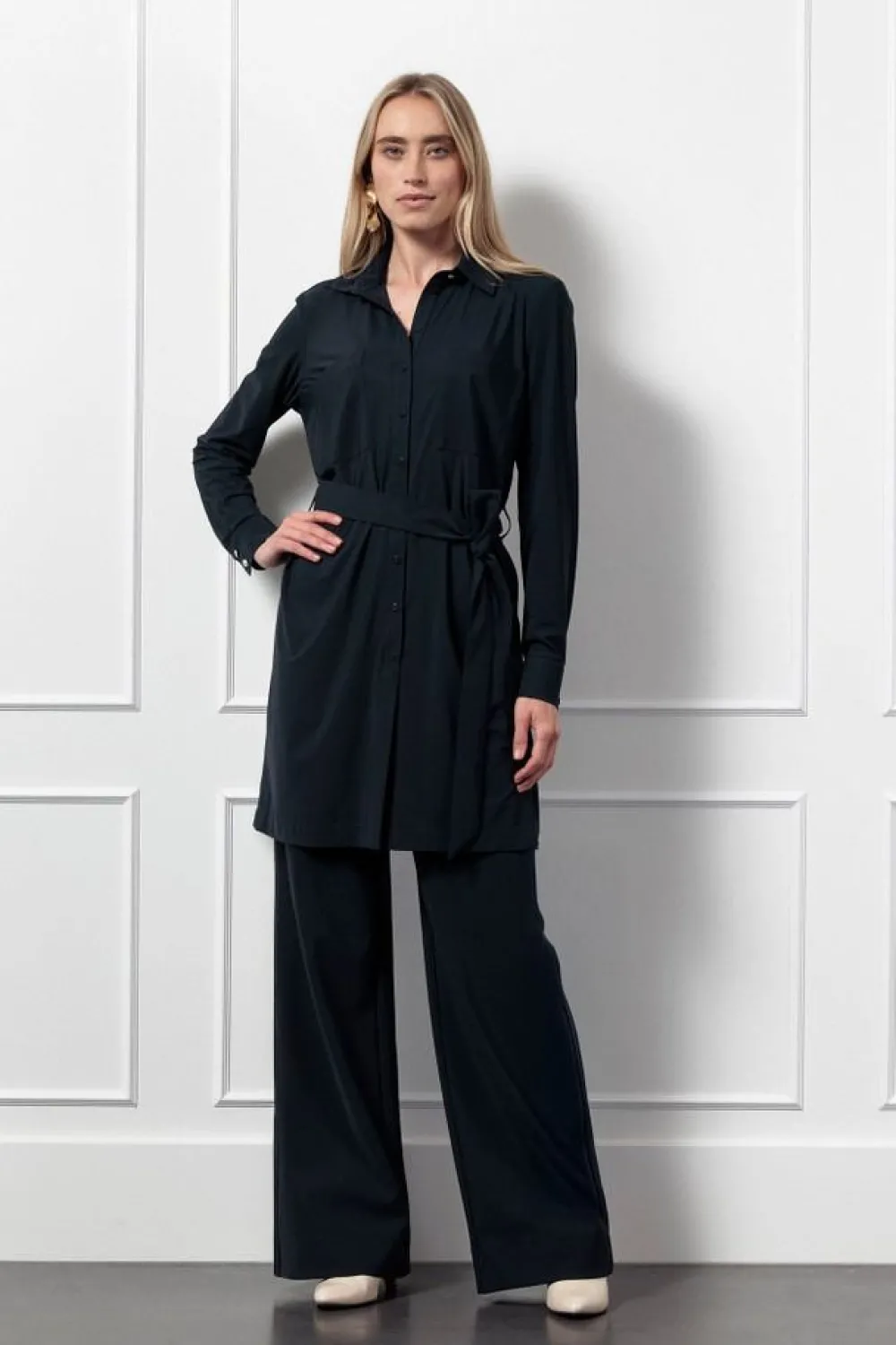 Blouses>STUDIO ANNELOES TUNIEK Blauw