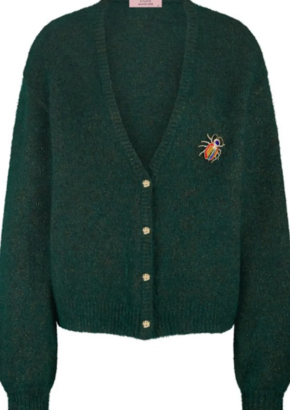 Vesten>STUDIO ANNELOES VEST Groen