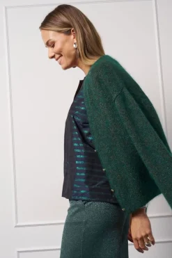 Vesten>STUDIO ANNELOES VEST Groen