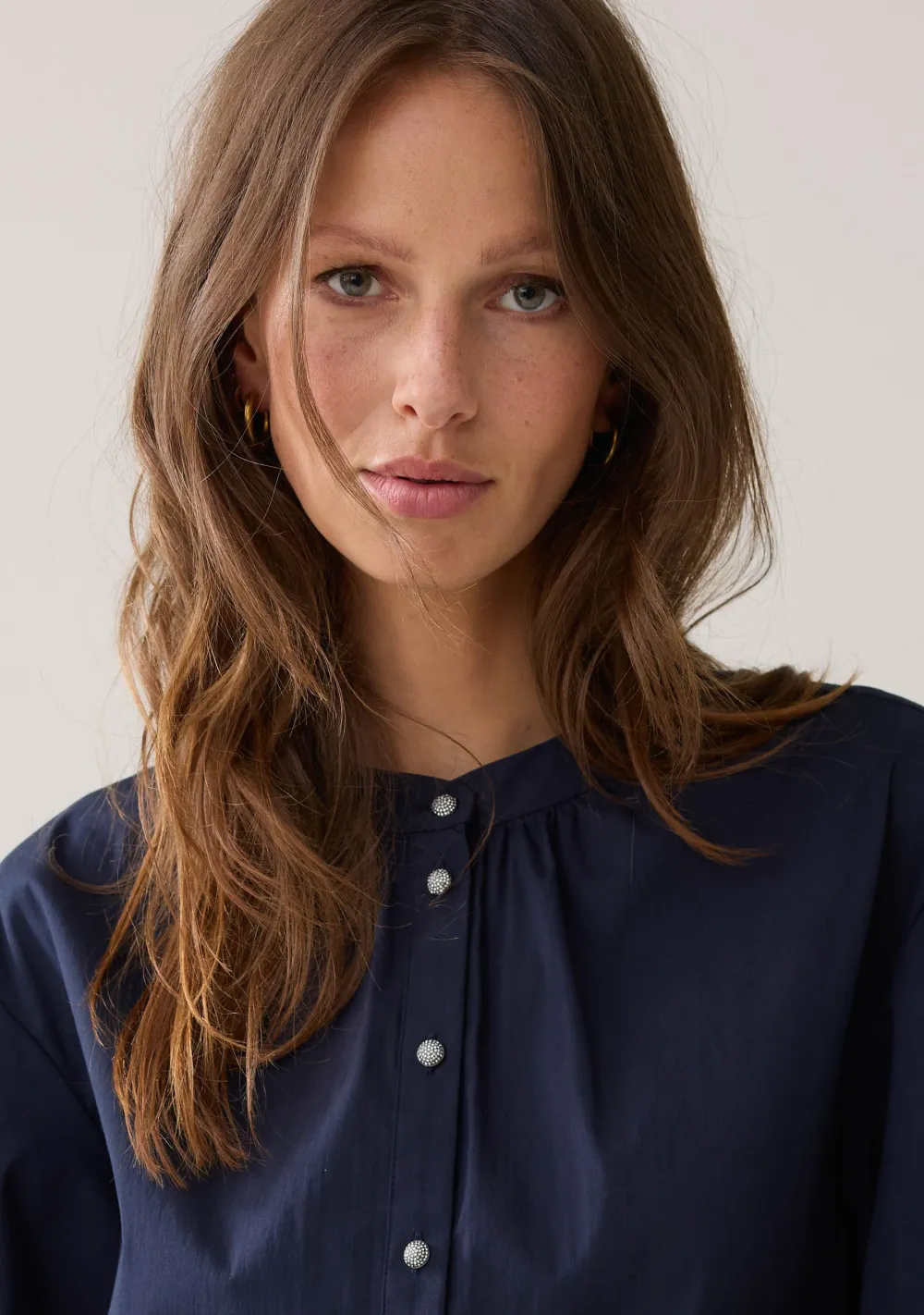 Blouses>SUMMUM BLOUSE Blauw