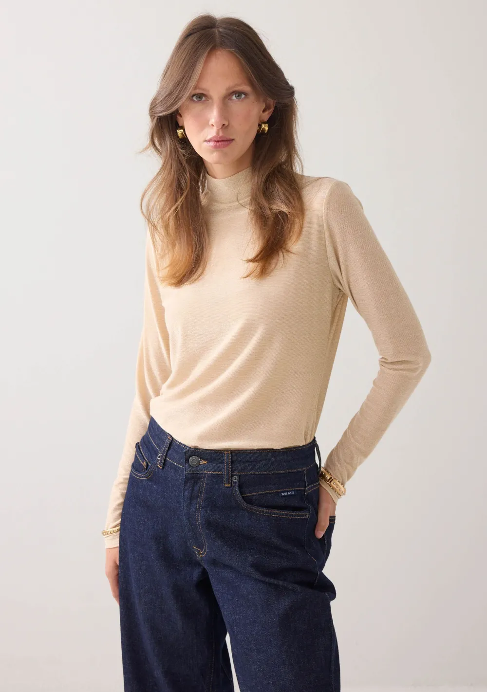 Shirts>SUMMUM SHIRT Beige