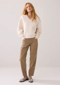 Sweaters|Truien>SUMMUM SWEATER Off white