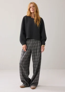 Sweaters|Truien>SUMMUM SWEATER Grijs