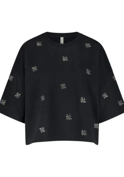 Truien>SUMMUM TRUI KORTE MOUW Blauw