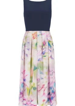 Gelegenheidskleding>SWING JURK Blauw