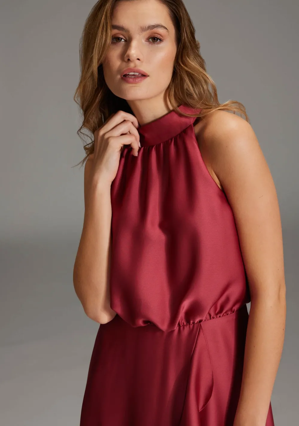 Gelegenheidskleding>SWING JURK Rood