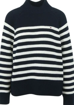 Truien>TOMMY HILFIGER COLTRUI Blauw