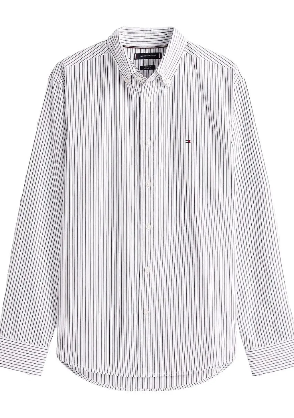 Overhemden>TOMMY HILFIGER OVERHEMD Off white