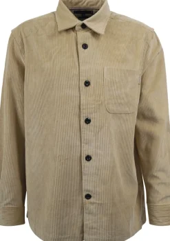 Overshirts>TOMMY HILFIGER OVERSHIRT Bruin