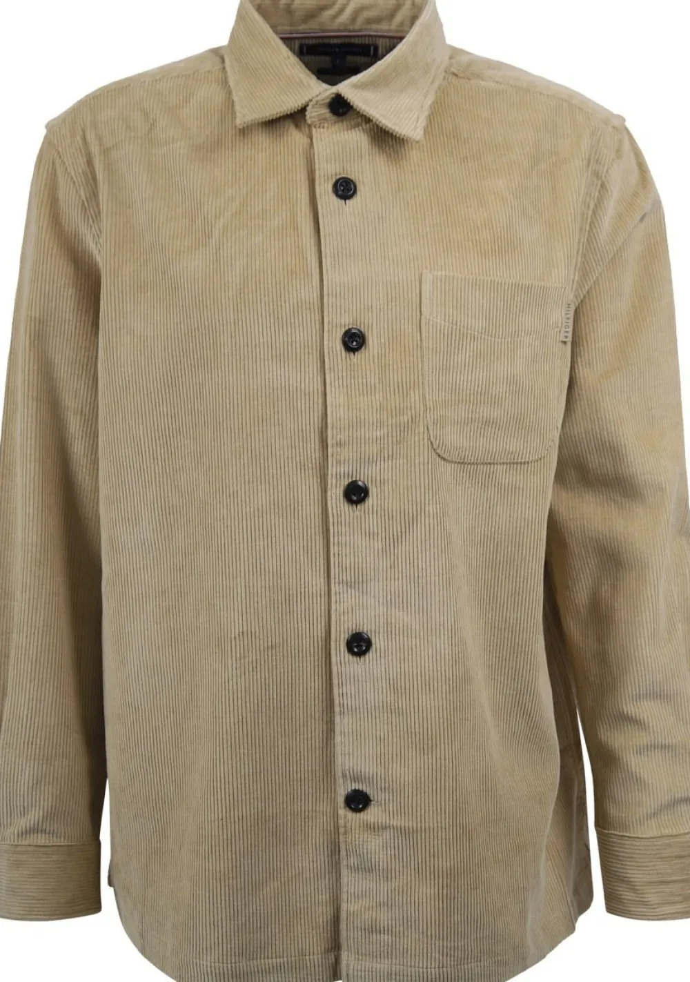 Overshirts>TOMMY HILFIGER OVERSHIRT Bruin