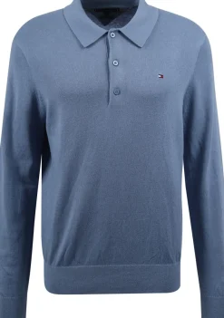 Polo's>TOMMY HILFIGER POLO Blauw