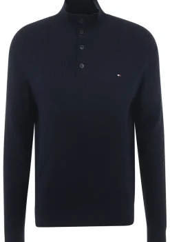 Truien>TOMMY HILFIGER TRUI Blauw