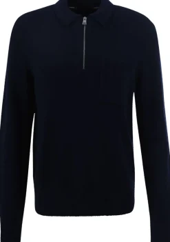 Truien>TOMMY HILFIGER TRUI Blauw