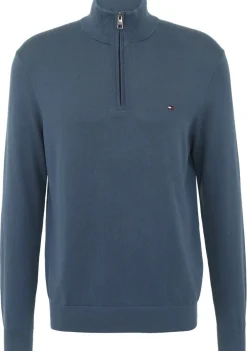 Truien>TOMMY HILFIGER TRUI Blauw