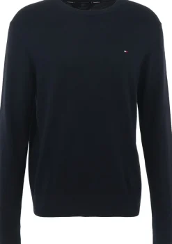 Truien>TOMMY HILFIGER TRUI Blauw