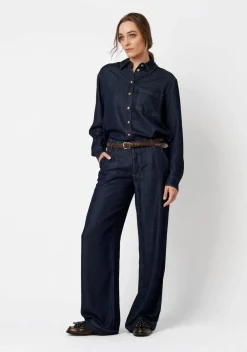 Blouses>TONI BLOUSE Blauw